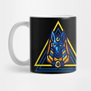 Anubis Egyptian God eSports Style Mug